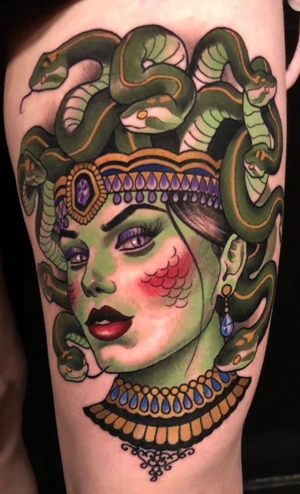 Medusa Tattoo Meaning Men Medusa Tattoos The Myth And Meanings Behind Them