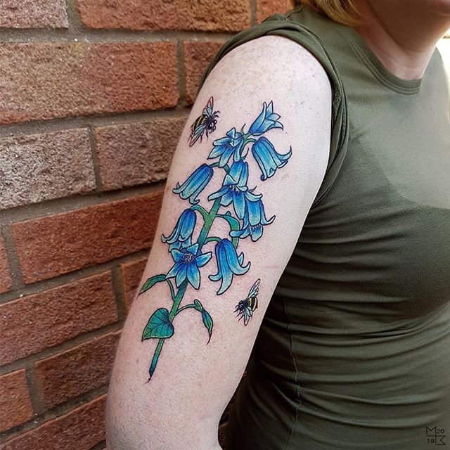 Featured image of post Blue Bell Flower Tattoo - See more of floreria blue bell flowershop on facebook.