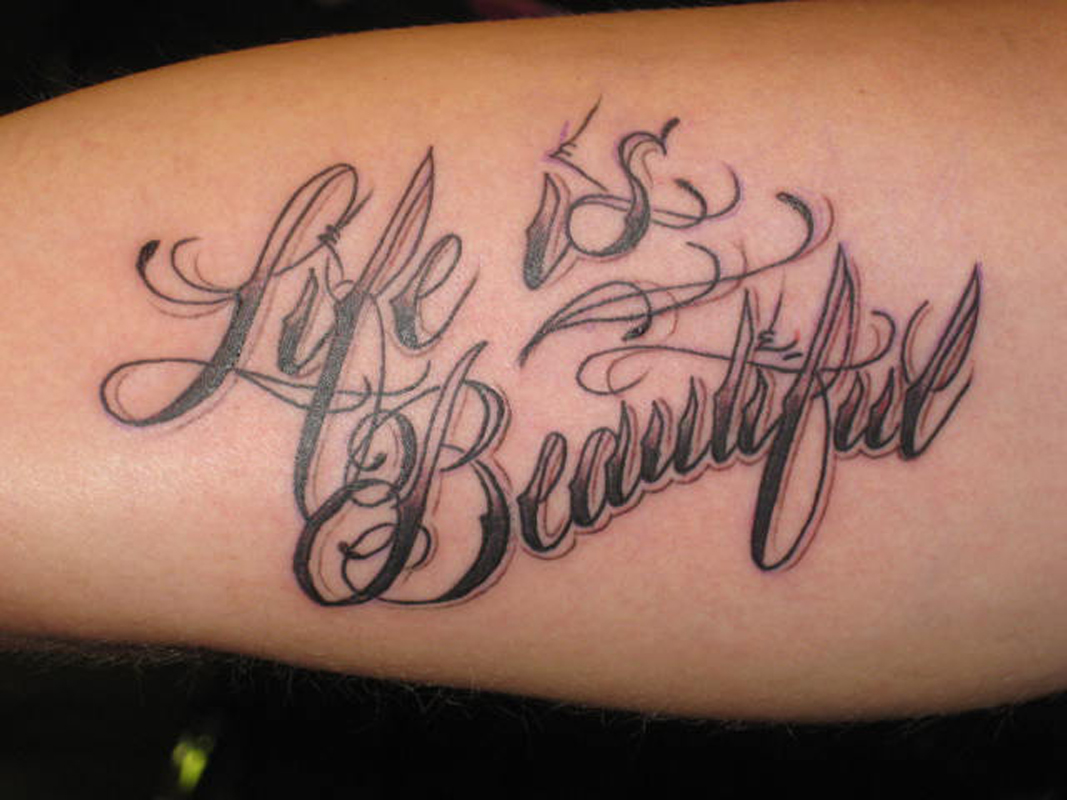 1 Stunning And Stylish Tattoo Lettering Ideas Body Tattoo Art