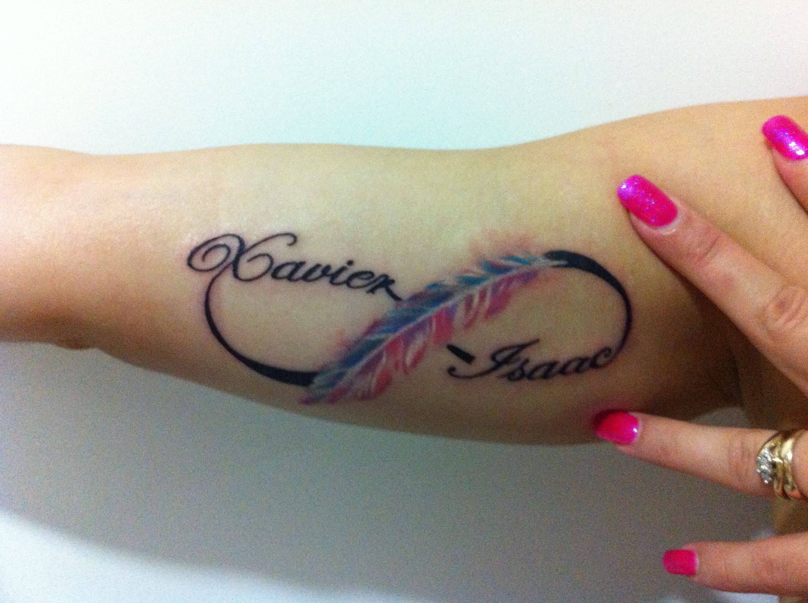 3. "Keep Going" infinity symbol tattoo - wide 4