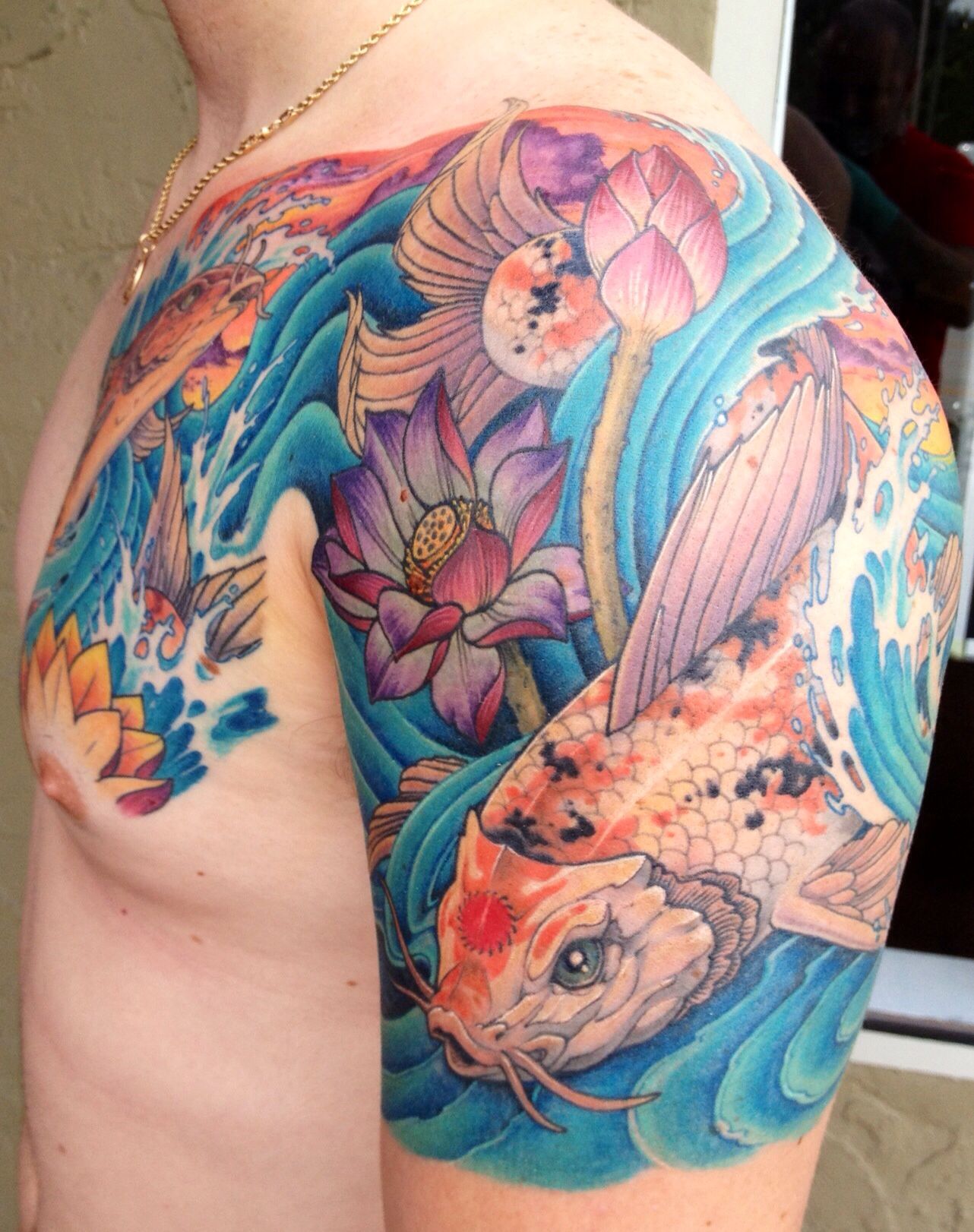 85+ Excellent koi fish tattoo with stunning design ideas - Body Tattoo Art