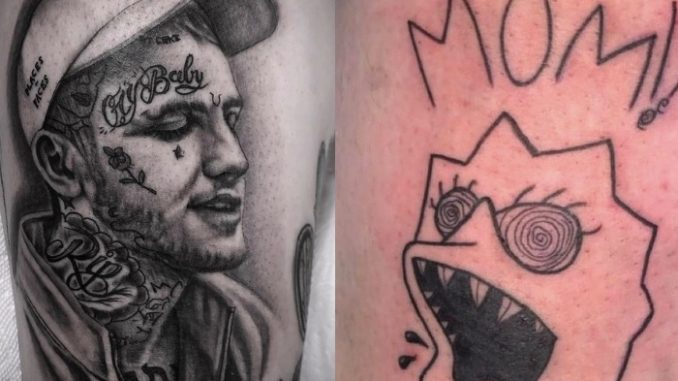 Lil peep tattoo artist