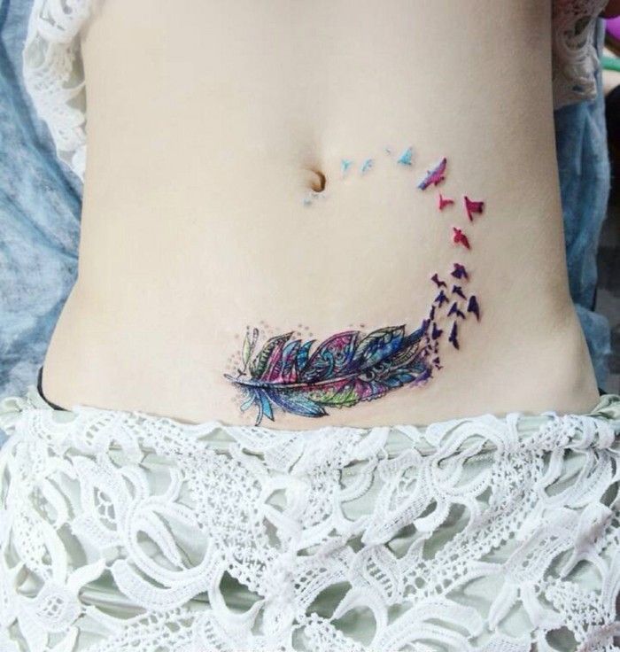 stomach-tattoos