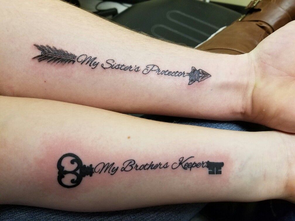 Matching Brother Sister Tattoos - wide 6