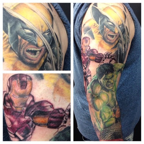 avengers tattoos 114