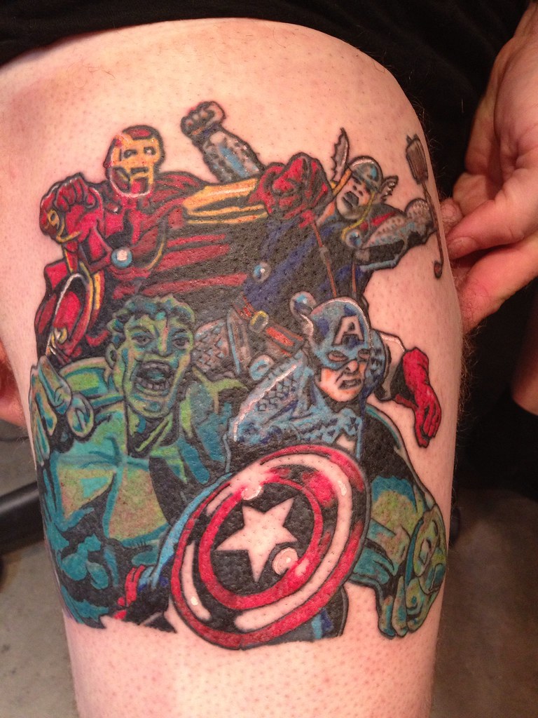 avengers tattoos 49