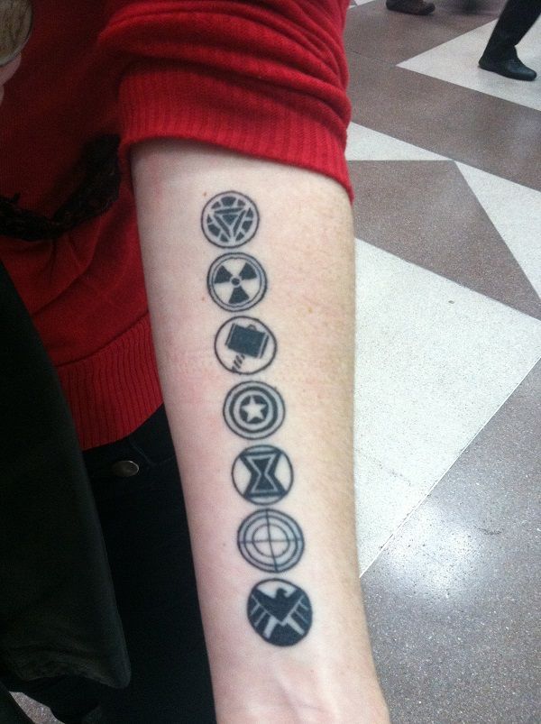avengers tattoos 6