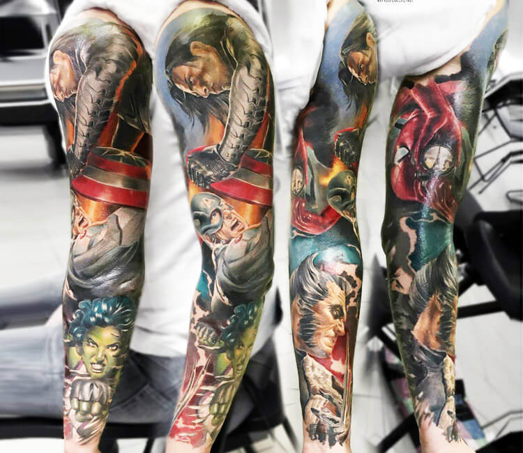 avengers tattoos 81