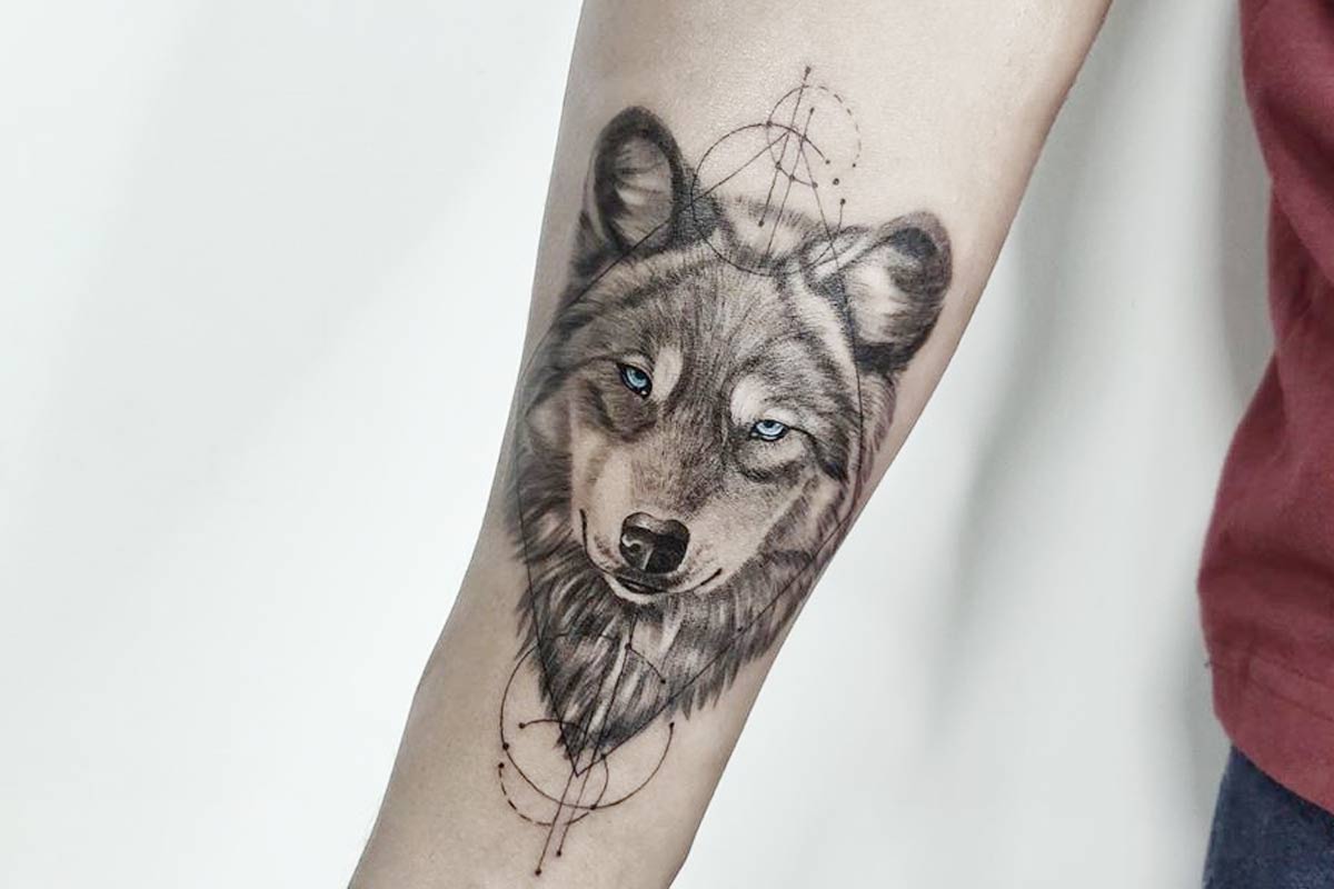 Red Wolf Tattoo Ideas - wide 5