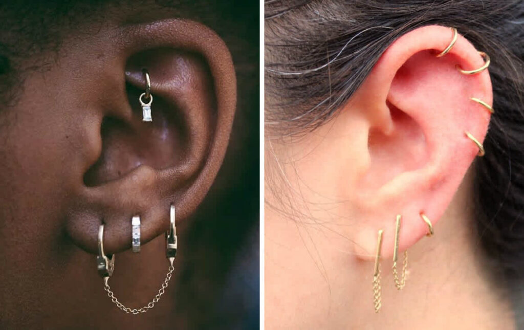 How to Properly Care For Your Ear Piercings - Body Tattoo Art