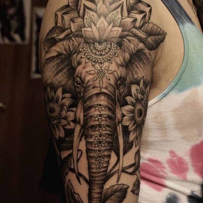 elephant-tattoos-meaning