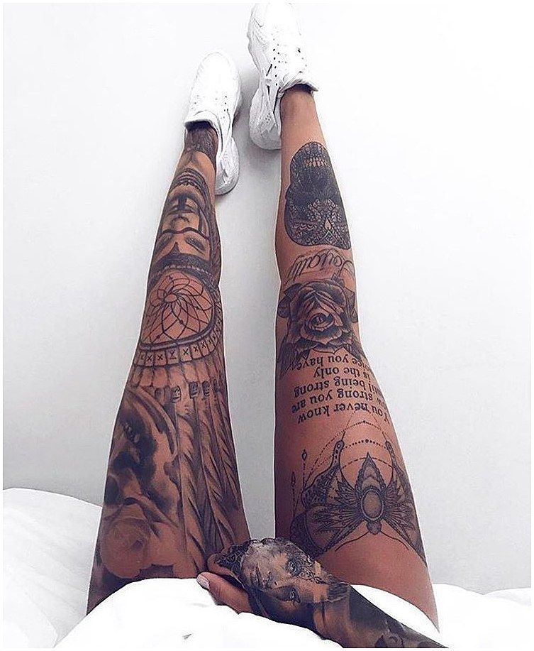 Frauen sleeve tattoo 40+ Cool