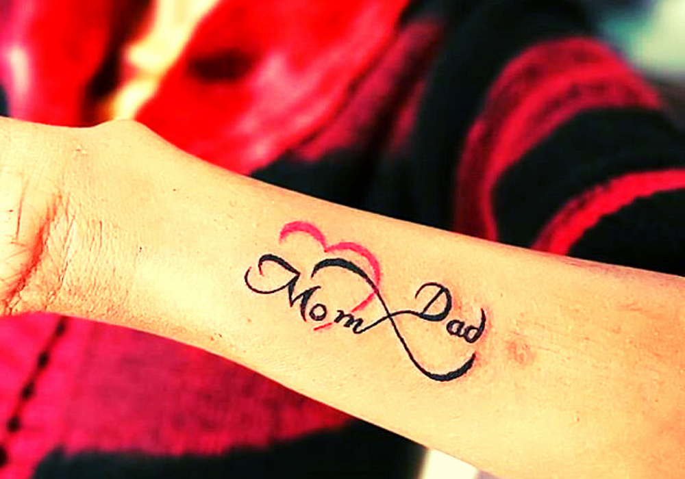 Mom And Dad Tattoo Design For Parents Body Tattoo Art
