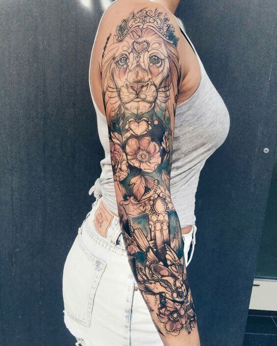 What Are Some Of The Sleeve Tattoos For Women Body Tattoo Art