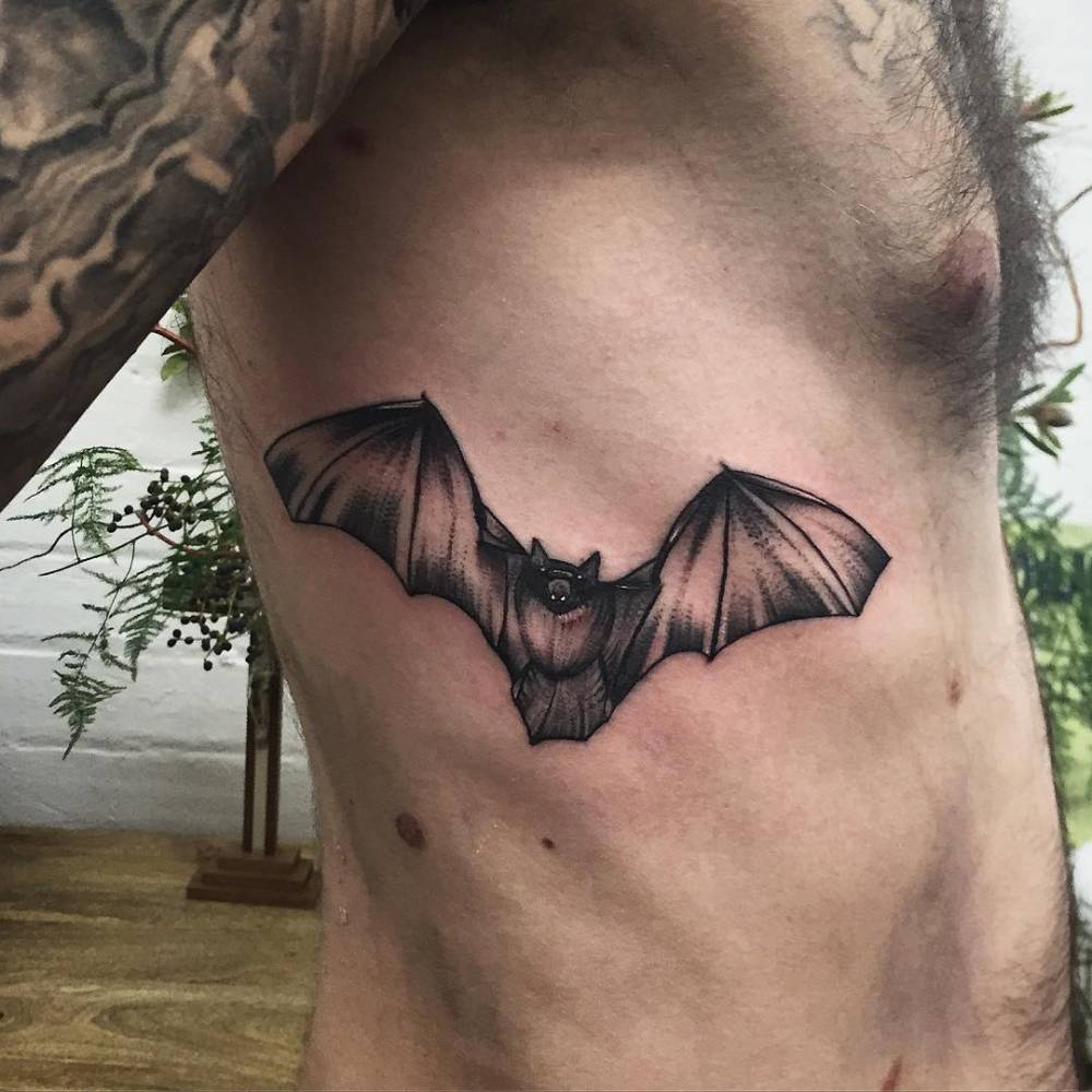 Bat tattoo Ranges.