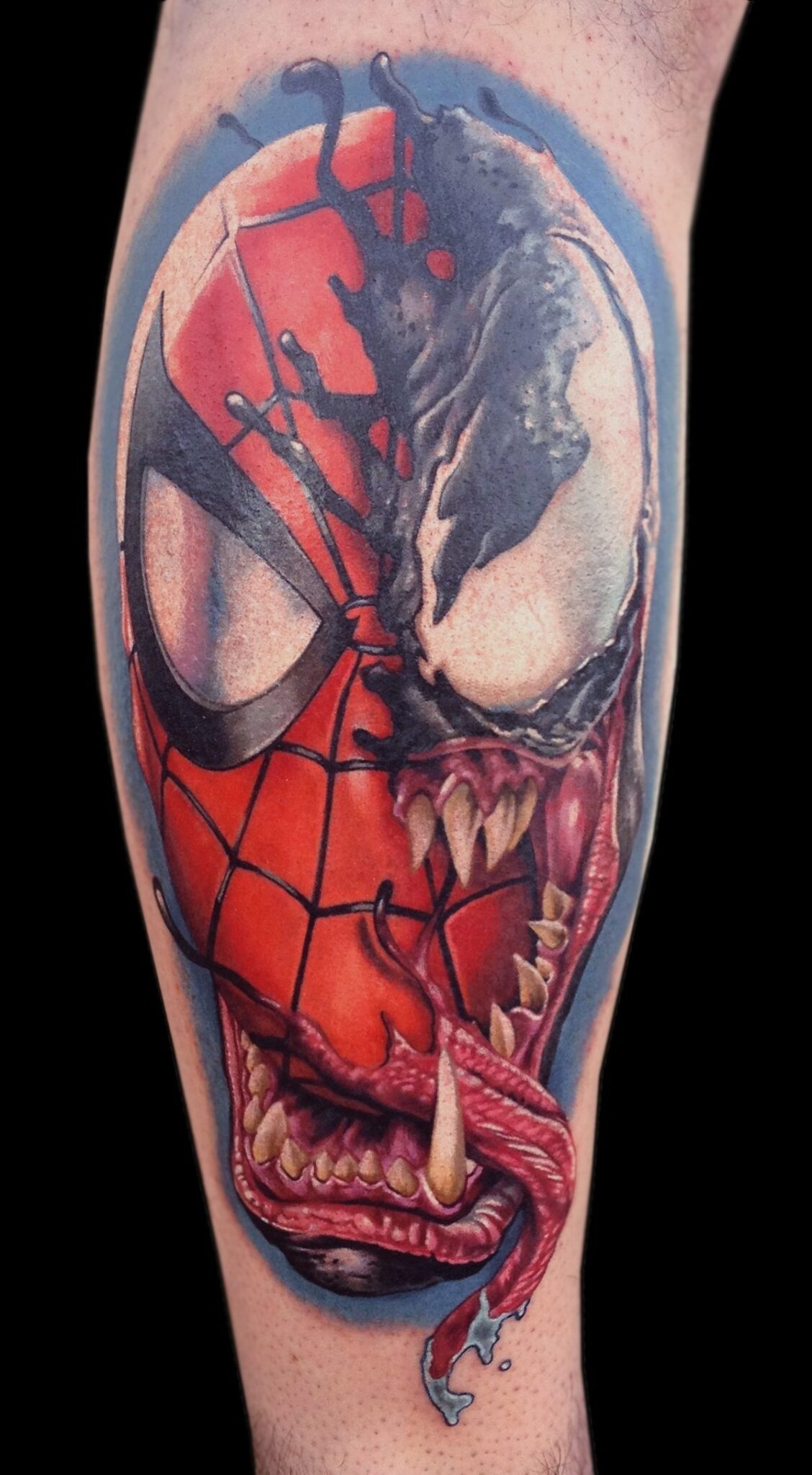 A full sleeve Spider man tattoo is perfect for people who have already done...