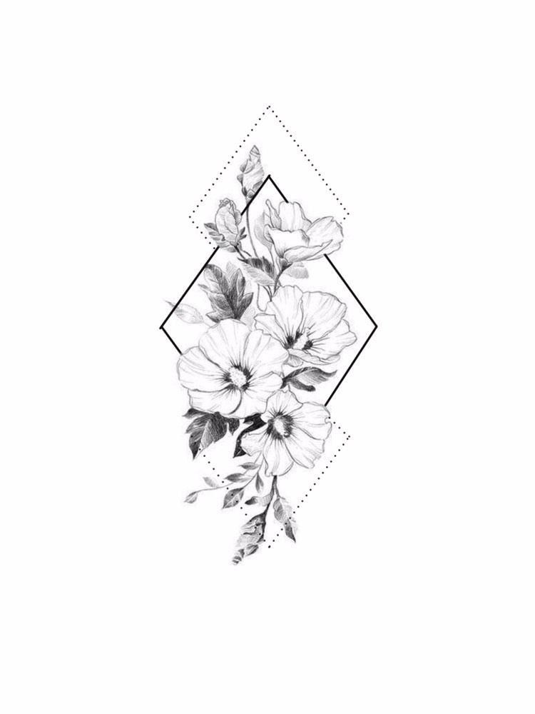 Meaning of gladiolus tattoo design for girls. 