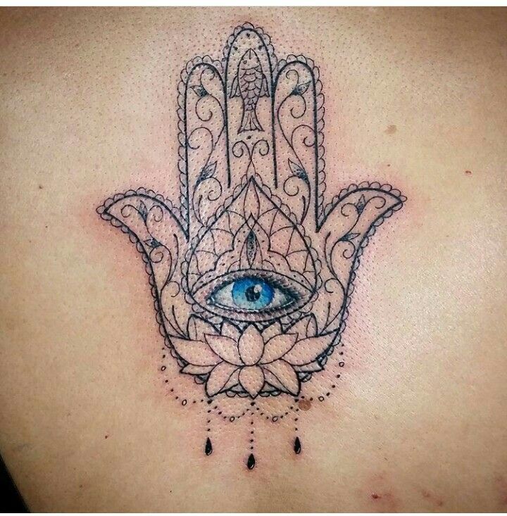 Hamsa Hand Tattoo Designs, Ideas And Meanings – All You Need To Know ...