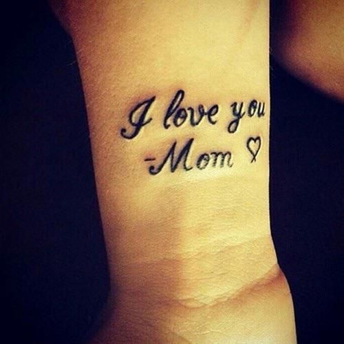 I Love Mom Tattoo Design Ideas For Modern Image Ideas Body Tattoo Art