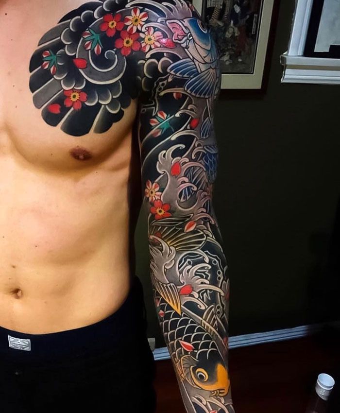 Japanese Sleeve Tattoo Meaning What Do They Mean Body Tattoo Art