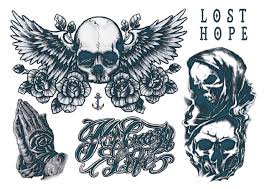 Gangster Neck Tattoos - Body Tattoo Art