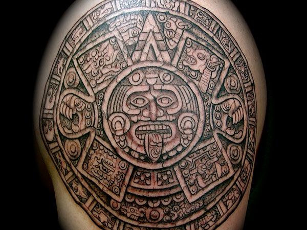 Best Tattoo Design Ideas For Your Mayan Calendar Tattoo Body Tattoo Art