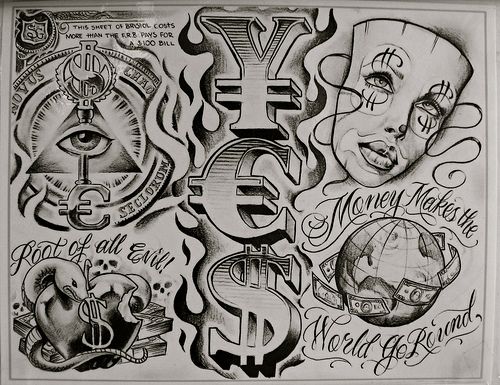 Money Sign Tattoo Meaning - wide 7