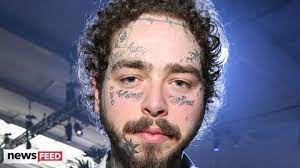 Post Malone's Smiley Face Tattoo - Body Tattoo Art