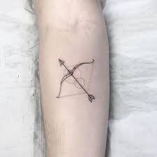 Bow and Arrow Image meaning - Body Tattoo Art